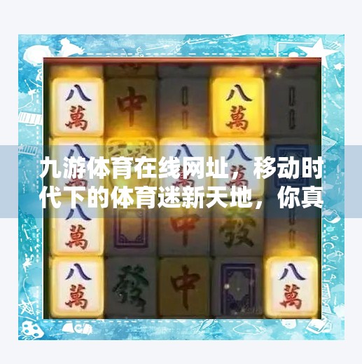 九游体育在线网址，移动时代下的体育迷新天地，你真的了解它吗？九游体育在线网址