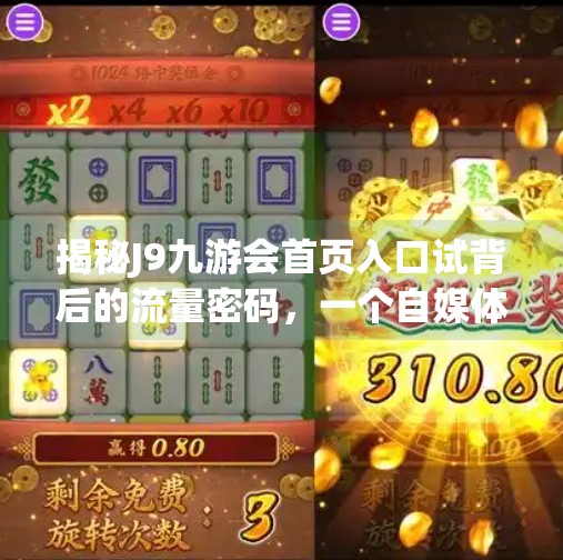 揭秘J9九游会首页入口试背后的流量密码，一个自媒体人的深度观察与实操建议,j9九游会首页入口试