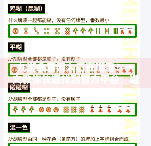 九游会官网入口在哪里？一文教你快速找到官方平台，避开钓鱼网站！九游会官网入口在哪里